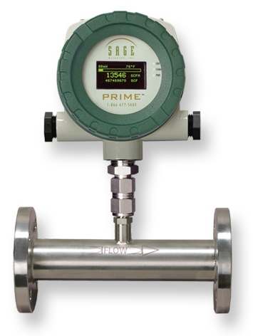 Sage Prime monitors aeration air flow rate