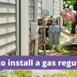 how to install a natural gas regulator