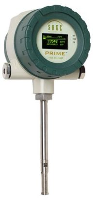 Sage prime thermal mass flow meter