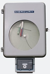 Honeywell mercury pressure recorder