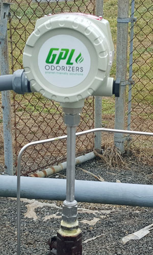 GPL 100 thermal mass flow meter solved odorization issues at low flow