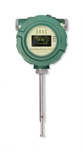 Flare gas measurement using thermal mass flowmeters