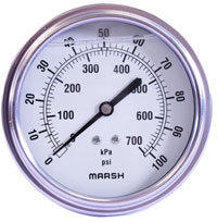 Natural Gas Pressure Gauges