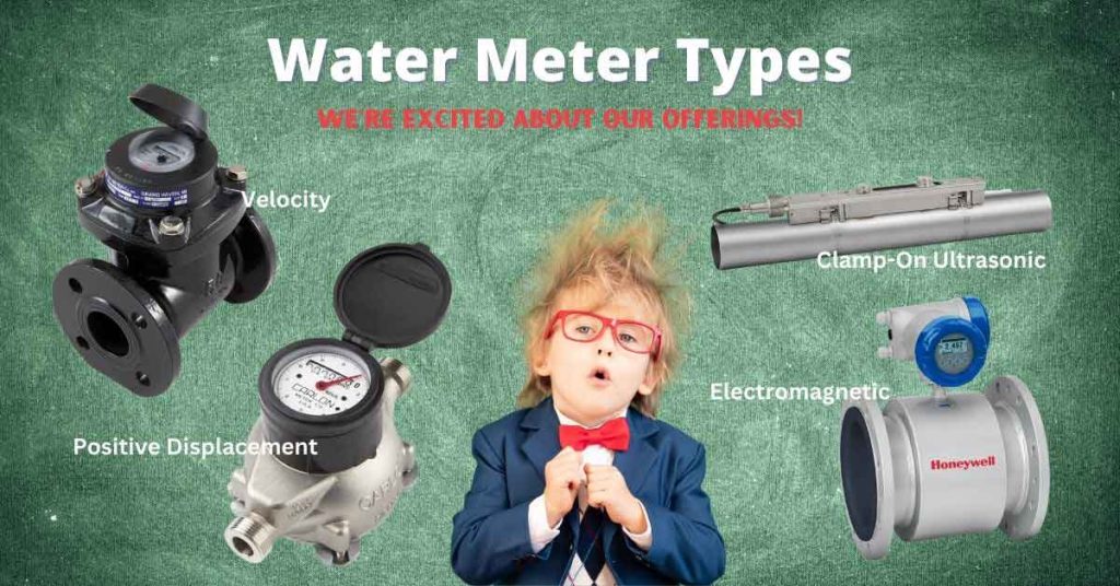 water flow meter types