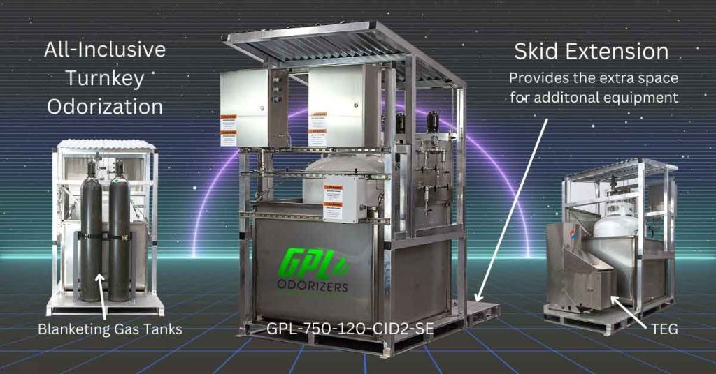 GPL 750 mobile odorization skid