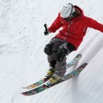 skiing
