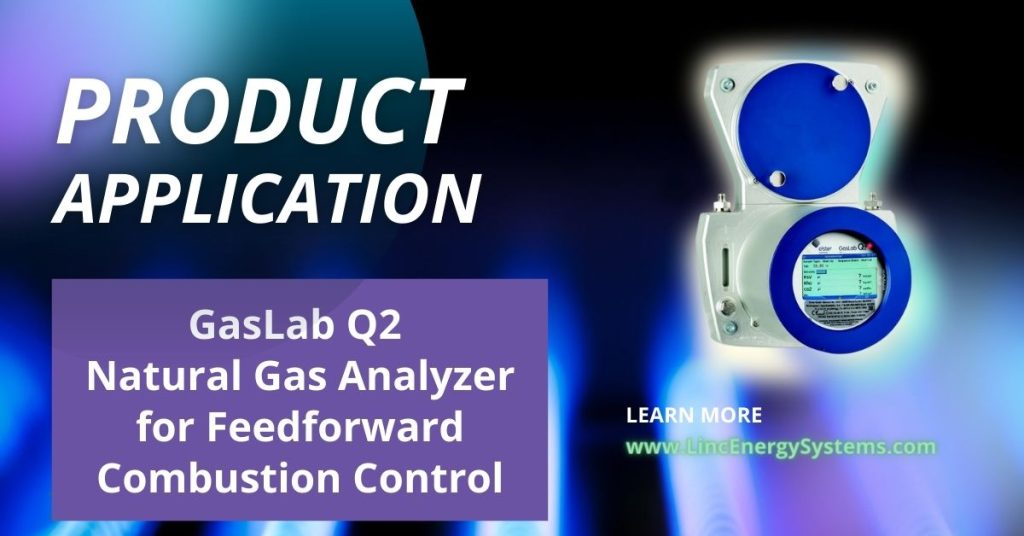 GasLab Q2 Natural Gas Analyzer for Feedforward Combustion Control