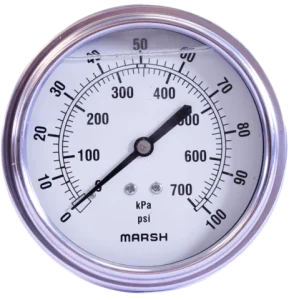 marsh pressure gauges