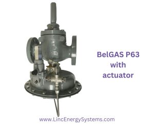 Belgas p-63 with actuator 