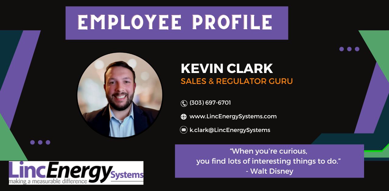 Kevin Clark New Sales Team Member & Gas Regulator Specialist
