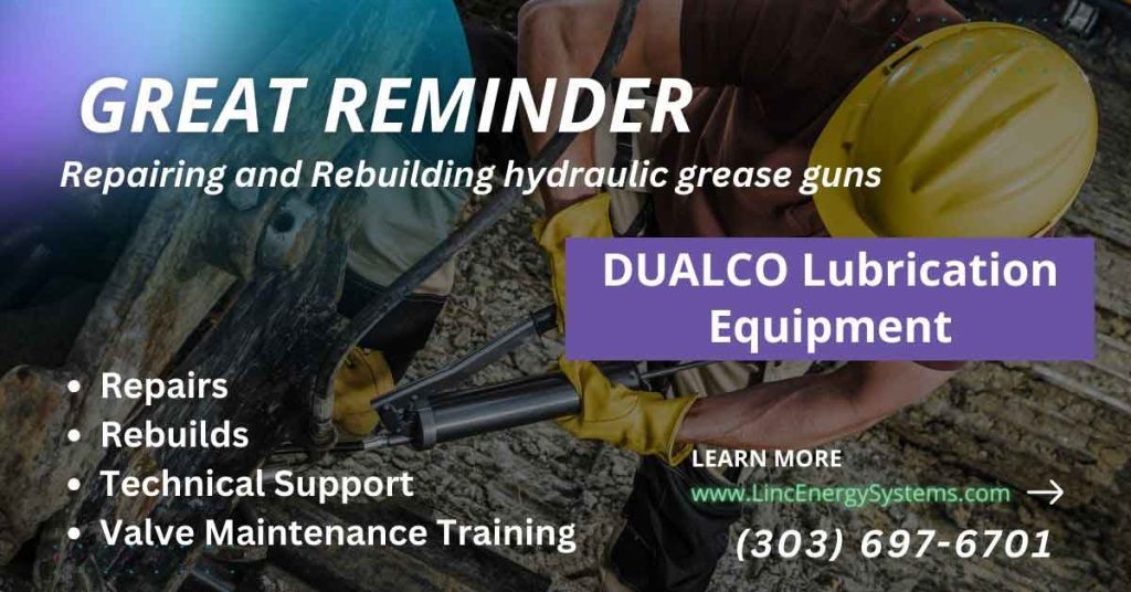 Hydraulic Grease Gun Exchange and Repair Program DUALCO