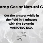 Sewerin VARIOTEC EGA: Field Et8hane Analysis for Natural Gas Identification