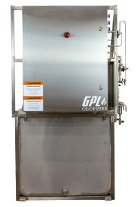 GPL 510 High-Pressure Odorization System - front view showing containment skid